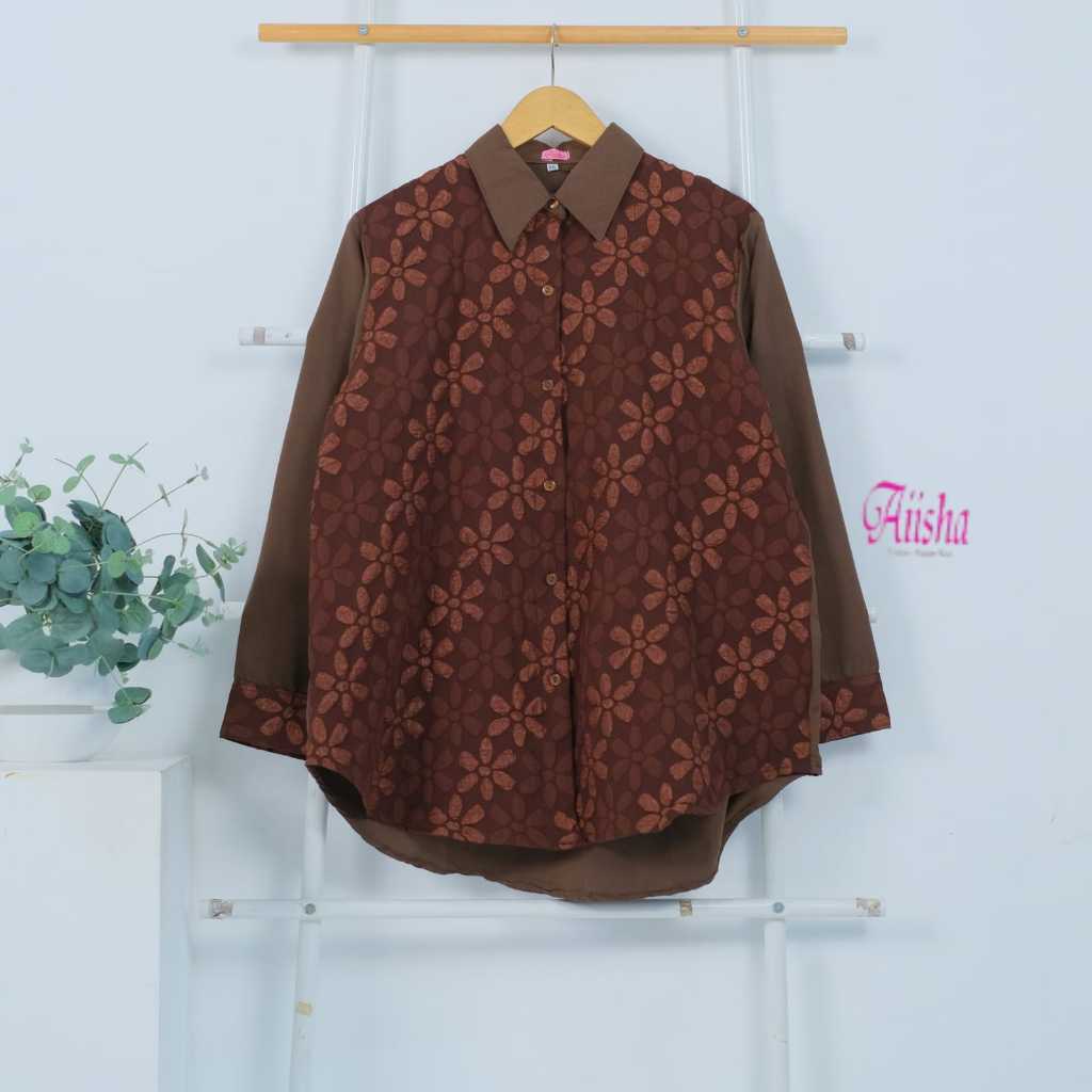 Atasan Wanita Tresia Embos | Atasan LD 110 - LD 140