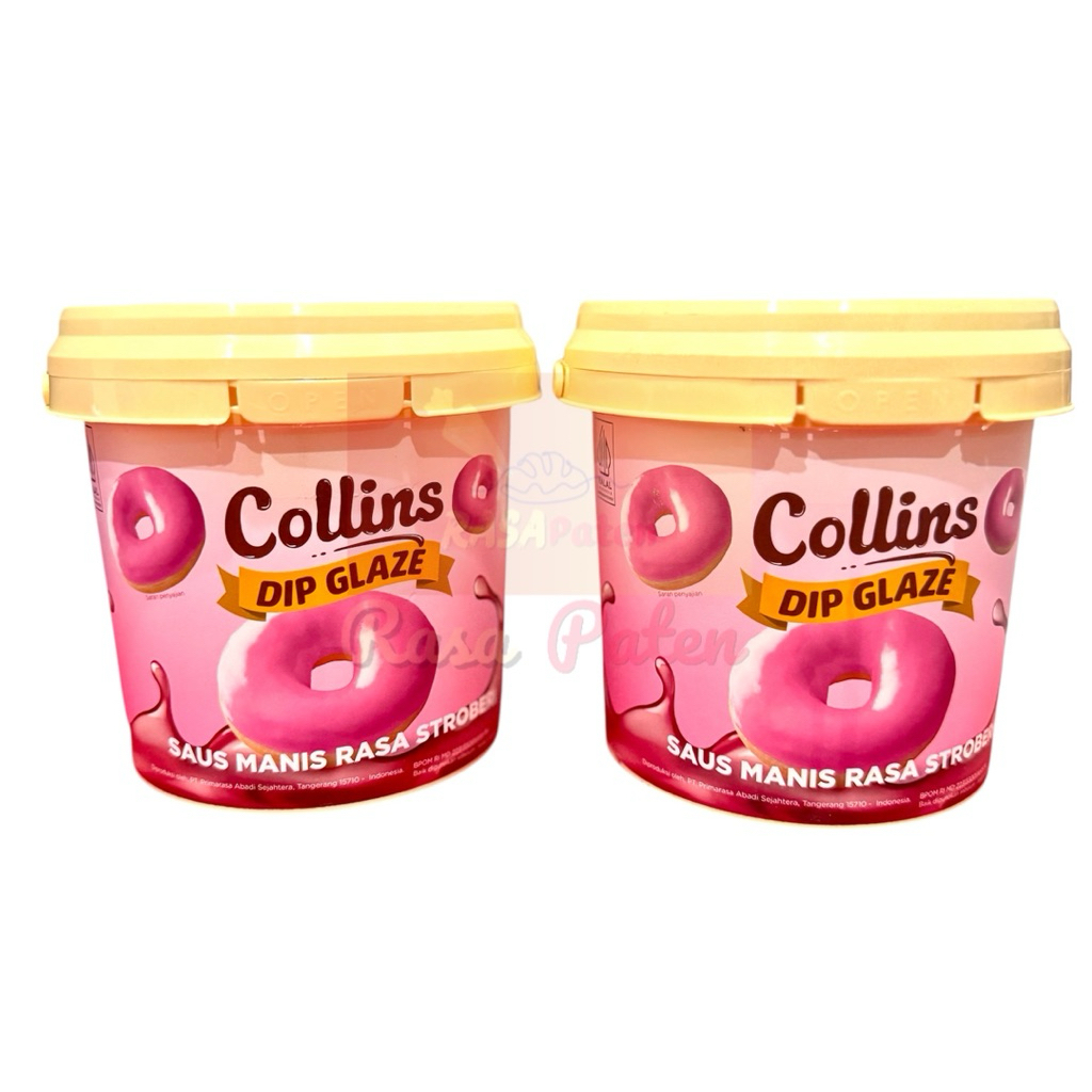 

COLLINS STRAWBERRY 1 kg Halal BPOM RI COD Pail Ember Satuan