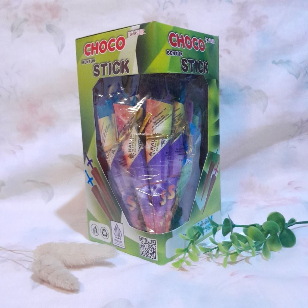 

COKLAT PAYUNG STIK / COKLAT JOGER BENTUK PAYUNG / 1 BOX ISI 24 PCS