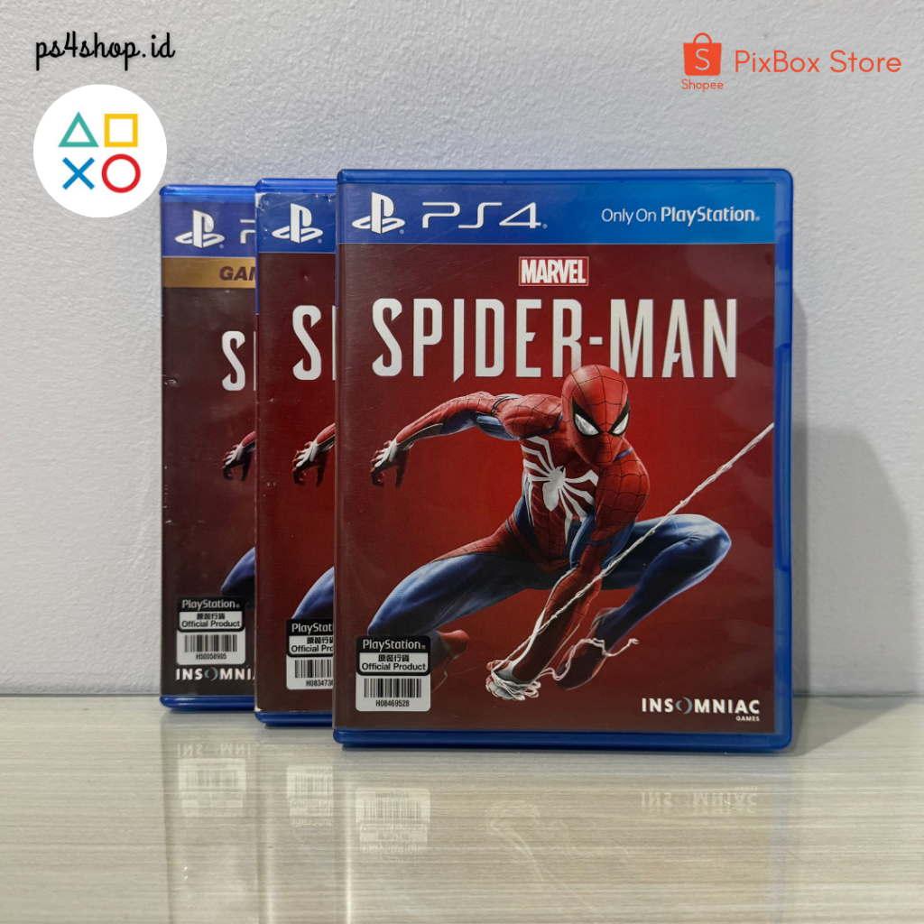 BD Kaset PS4 Marvel Spider Man Bekas Second Original | Marvel’s Spiderman Game of The Year Edition P