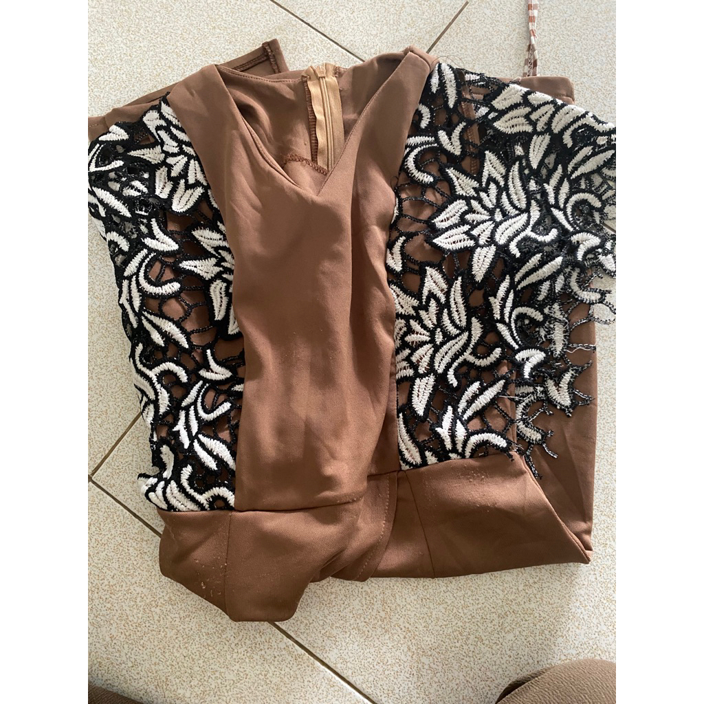 DRESS COKLAT