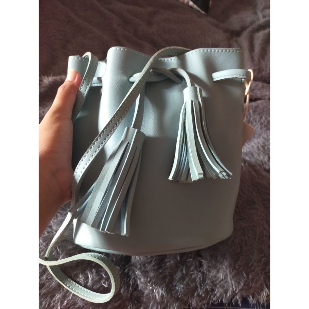 Tas Serut Miniso/Bucket Bag Miniso/Sling Bag Miniso