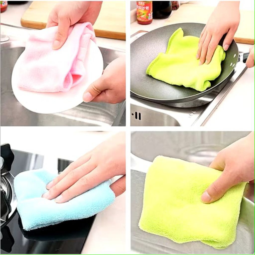 Kain Lap Tangan Gantung / Hand Towel Microfiber / Lap Tangan Serbet Gantung Microfiber Multifungsi