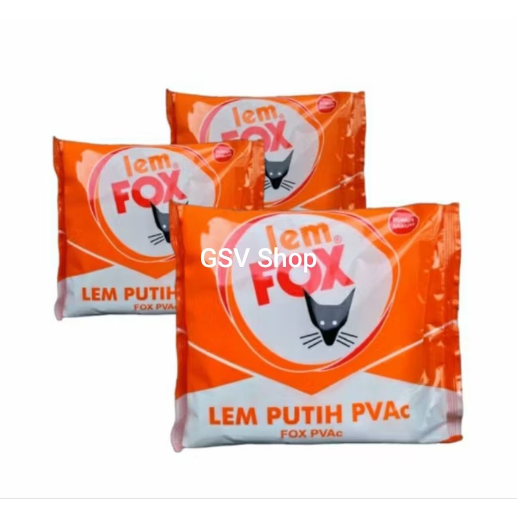

Lem Fox PVAC kantong 400gr