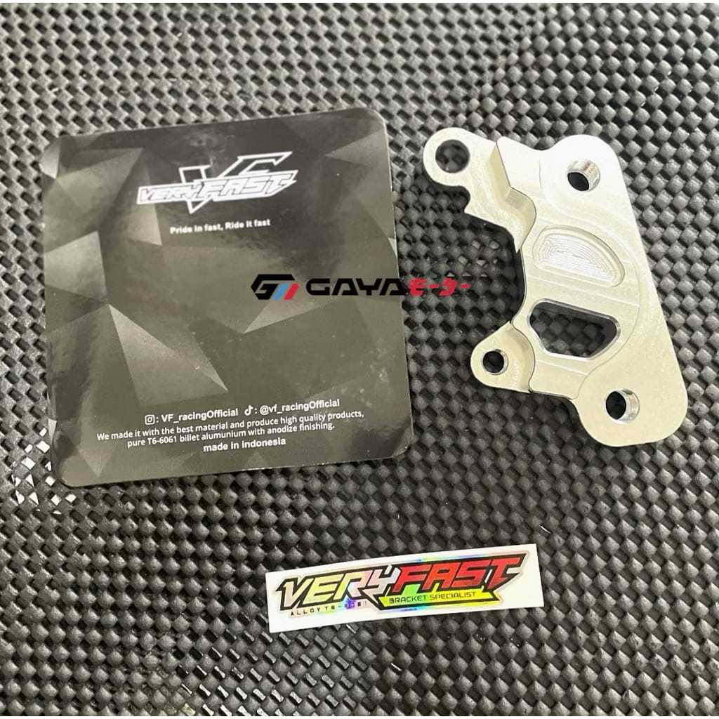 BREKET KALIPER NISSIN SAMURAI 2p PNP JUPITER Z FIZR 125Z DISC 260 300MM FAST BIKES