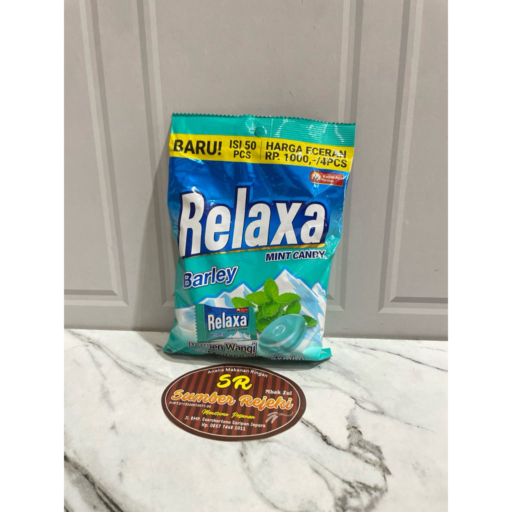 

PERMEN RELAXA MINT CANDY BERAT 135 GRAM