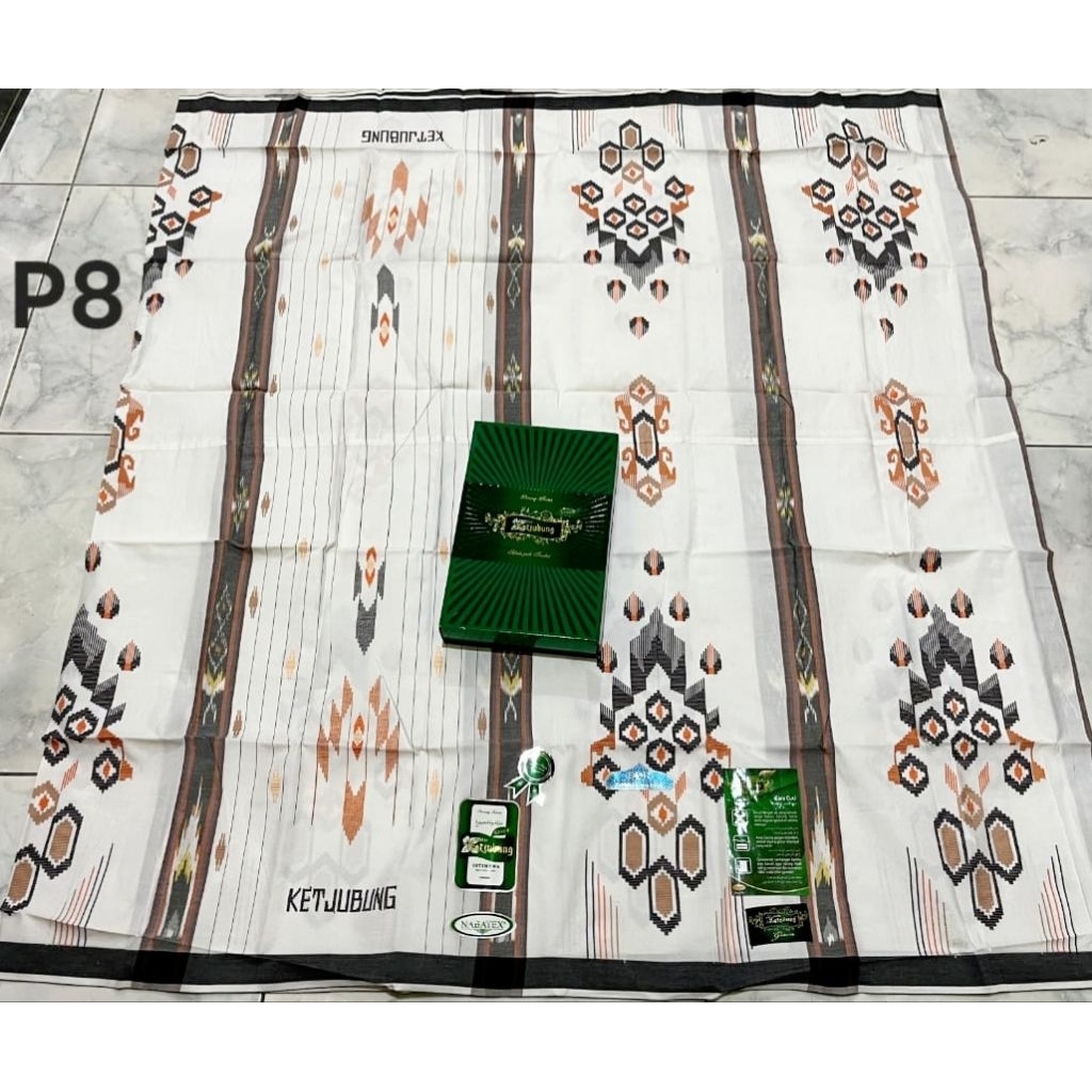 SARUNG KETJUBUNG SCP GREEN MOTIF TERBARU