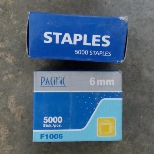 

ISI TEMBAKAN STAPLES 6 MM F1006 STAPLE NAIL HECKTER RAPIDE STAPLER GUN
