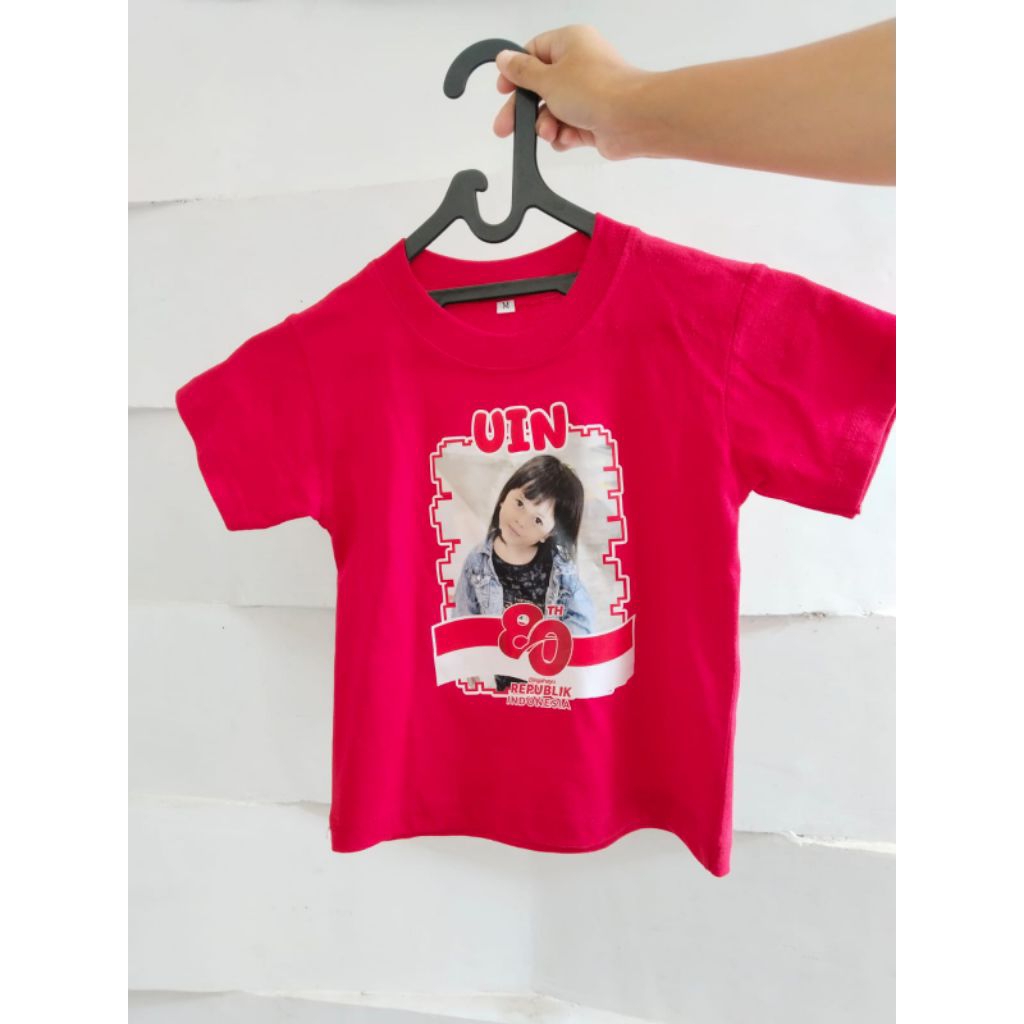Baju anak sablon custom