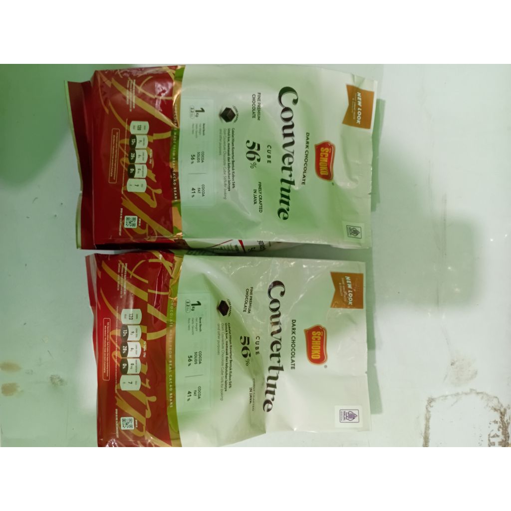 

SCHKO Dark Couverture 56% Cube 1 Kg