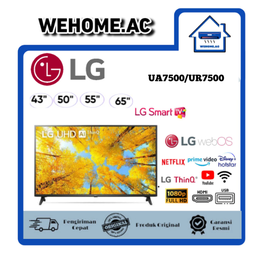 TV LED LG UA7500 LED Smart LG 43UA7500 / 50UA7500/55UR7500/65UR7500 43 - 65 Inch Smart TV UHD 4K LG