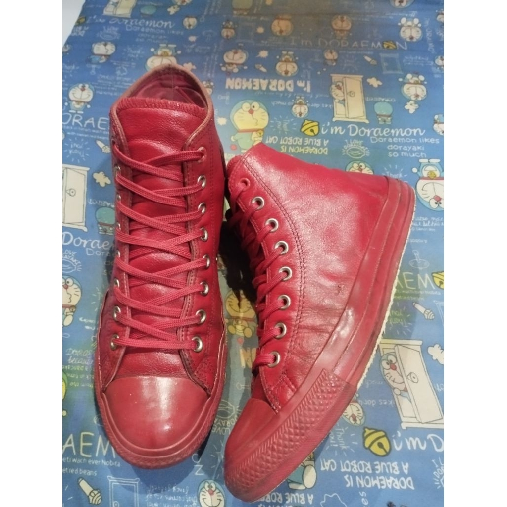 CONVERSE CT RED LEATHER