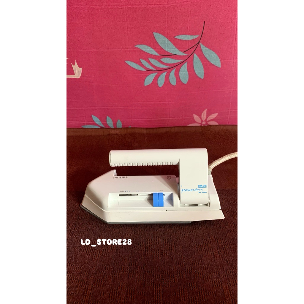 Setrika Philips Mini lipat travel HD-1301 Secound berkualitas ORIGINAL100%