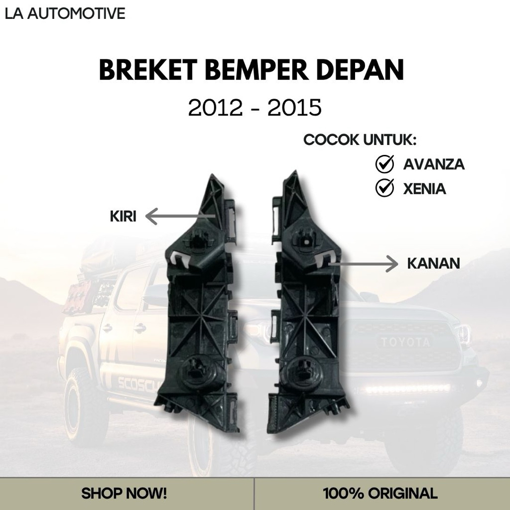 BREKET BEMPER DEPAN AVANZA XENIA 2012-2015