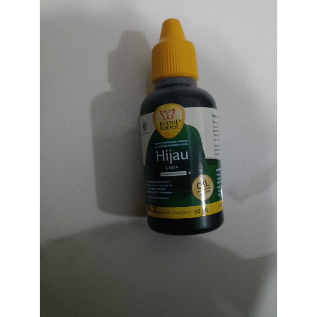 

pewarna makanan cap koepoe-koepoe 30 ml