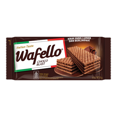 

Wafello Wafer Cokelat Blast 97.6 g
