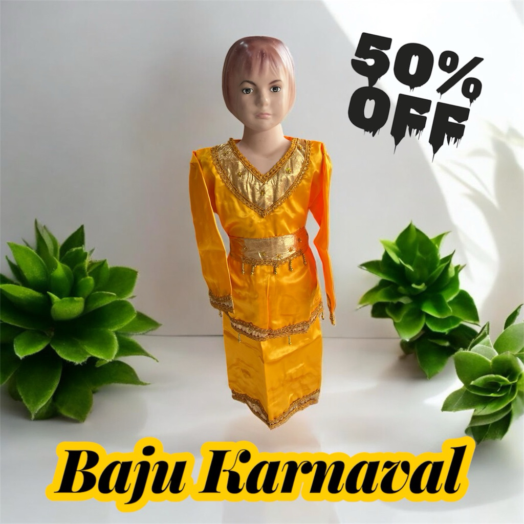 Baju Anak TK Karnaval/baju adat padang sumatera barat anak/baju anak adat padang perempuan/Baju Adat