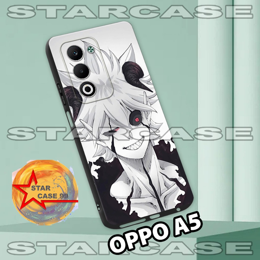 Softcase karet oppo a5 5g 2025/S29Motif anime/casing oppo a5 5g 2025 terbaru