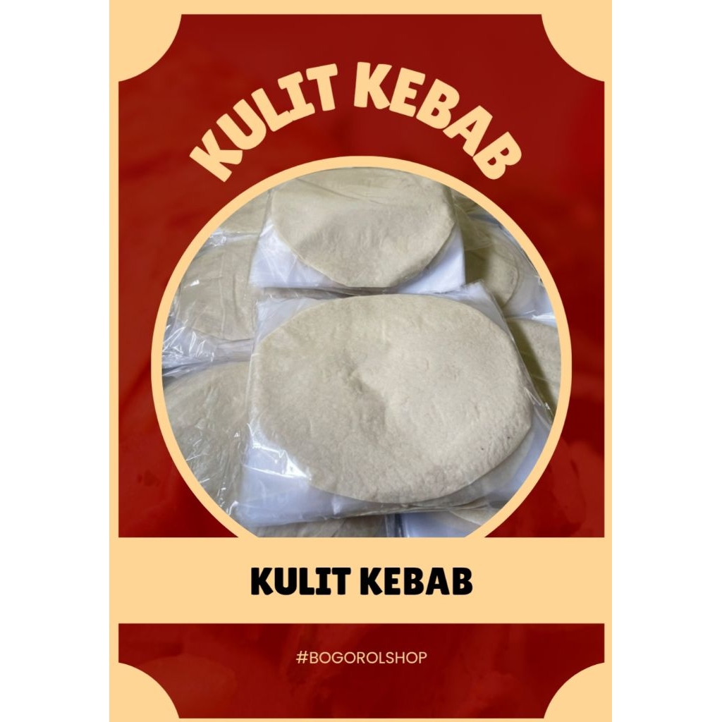 

KULIT KEBAB lebar 18cm