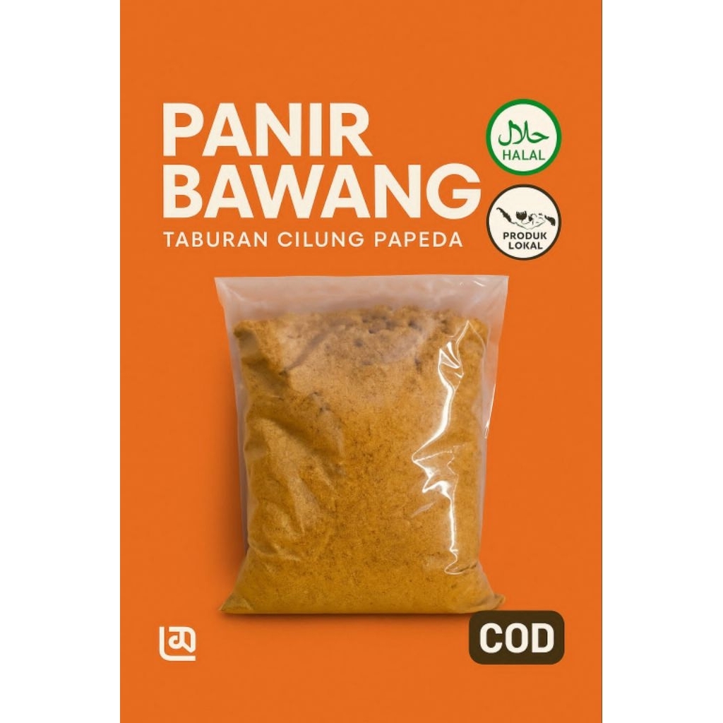 

panir bawang,bumbu cilung,papeda 1kg,produk halal no msg