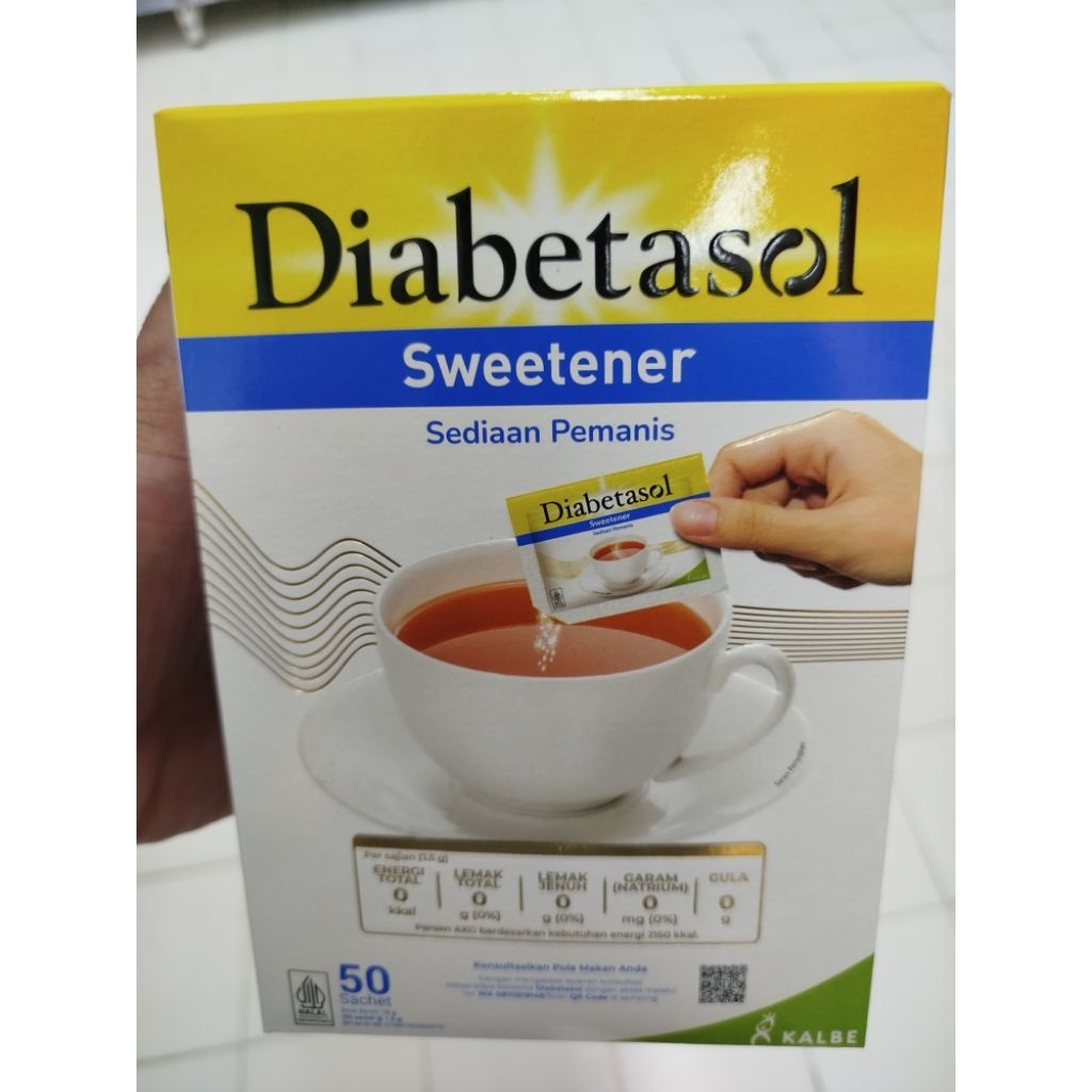 

DIABETASOL NO CALORIES SWEETENER 50'SX2.5GRM