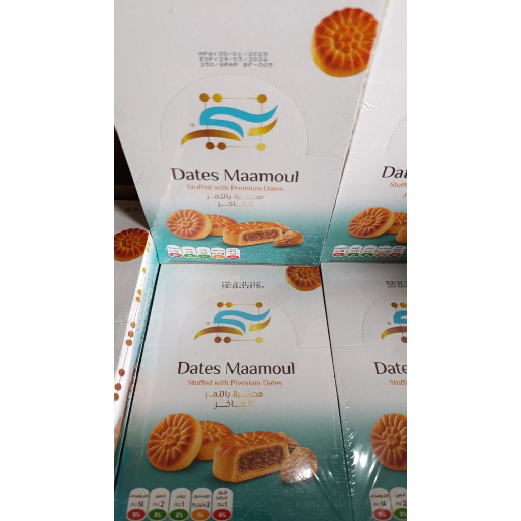

[PREMIUM] Dates Maamoul Ori Saudi 250gr Biskuit Kurma