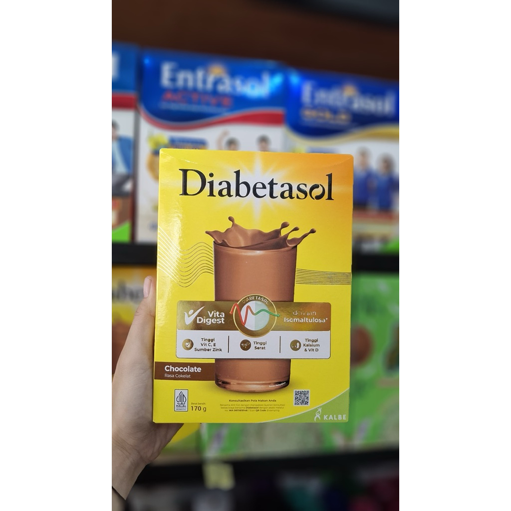

susu diabetasol 170g vanila&coklat