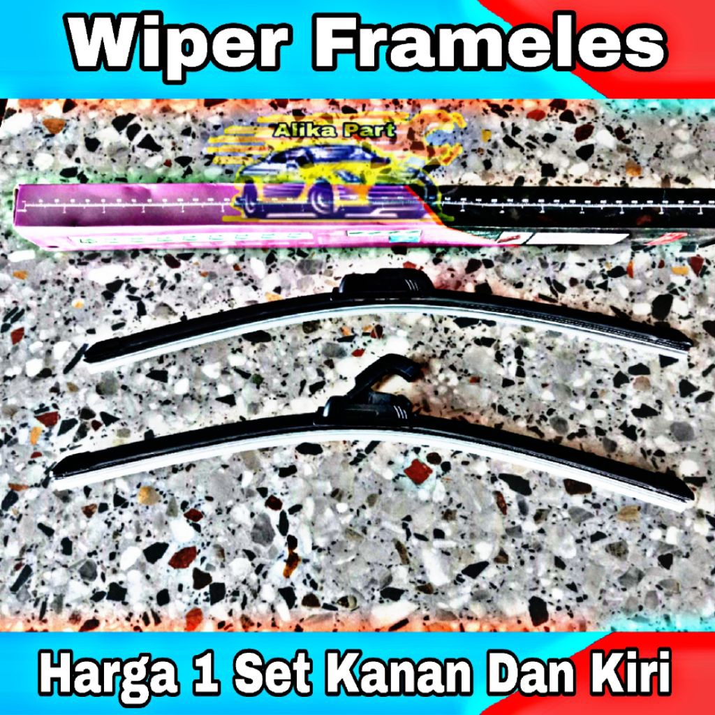 Wiper Mobil Vios Gen 3 Ukuran 24+14 _ Wiper Mobil Toyota Vios Gen 3 Harga Sepasang _ Wiper Toyota Vi