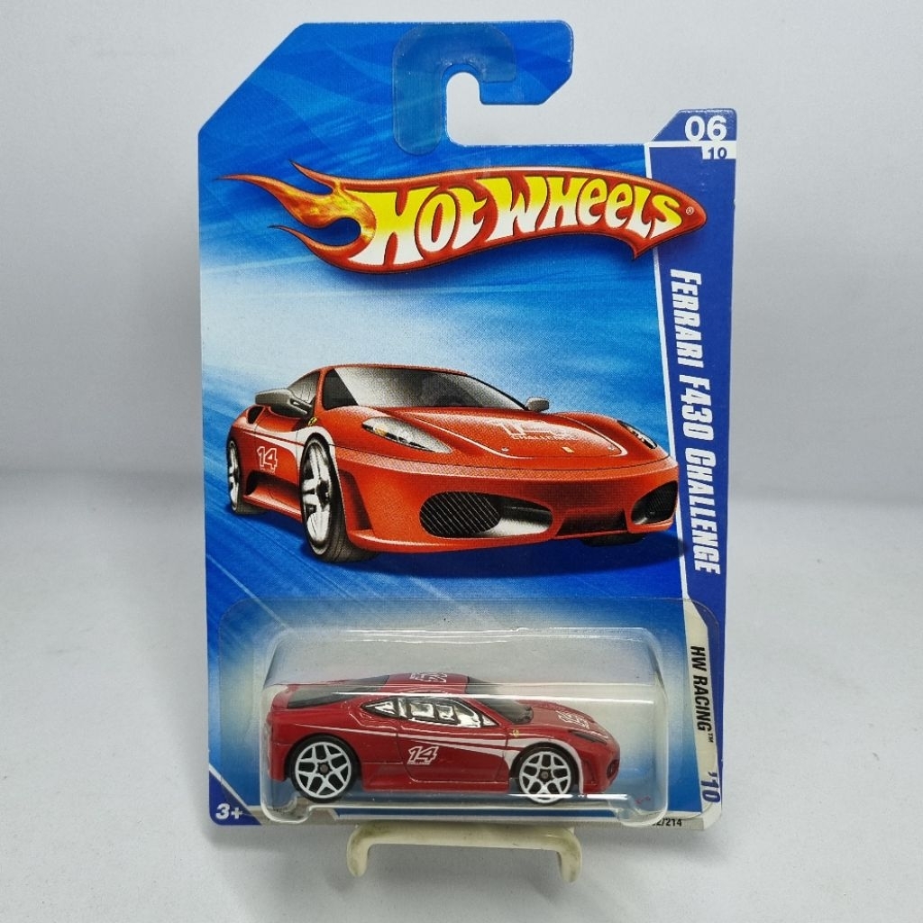Diecast Hotwheels 1:64 FERRARI F430 CHALLENGE RED/MERAH