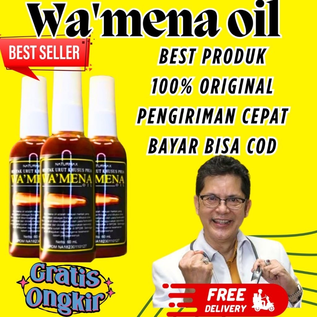 Wamena pembesar oil original minyak lintah pembesar dan tahan lama Wamena daun tiga jari original