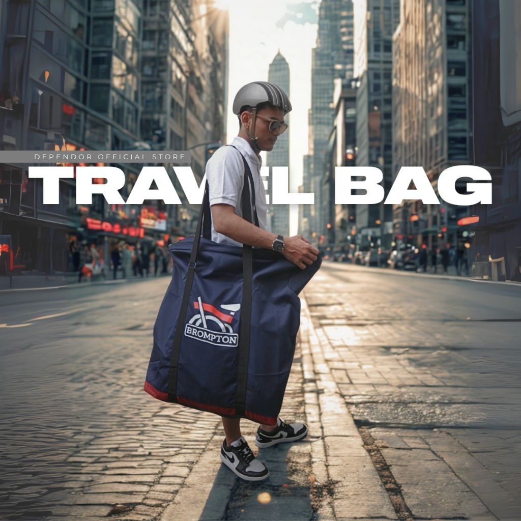 Tas Sepeda / Brompton / Cover Sepeda Brompton / Travel Bag / Tas Pelindung Sepeda Lipat / Cover Case