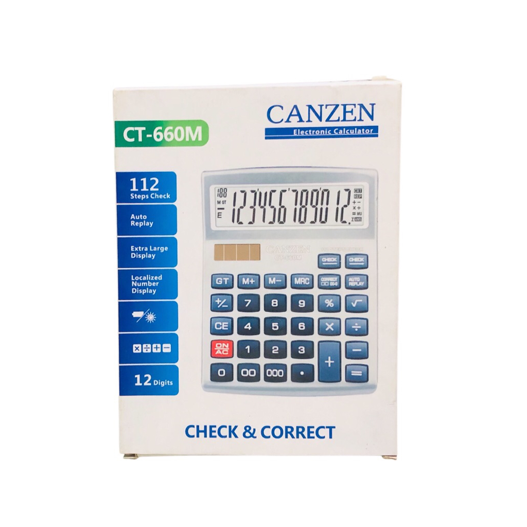 

Kalkulator Gitizen CT 660 M GITIZEN 12 Digit