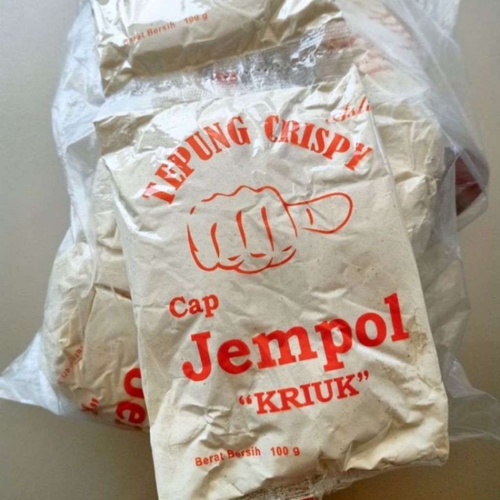

tepung Krispy cap jempol