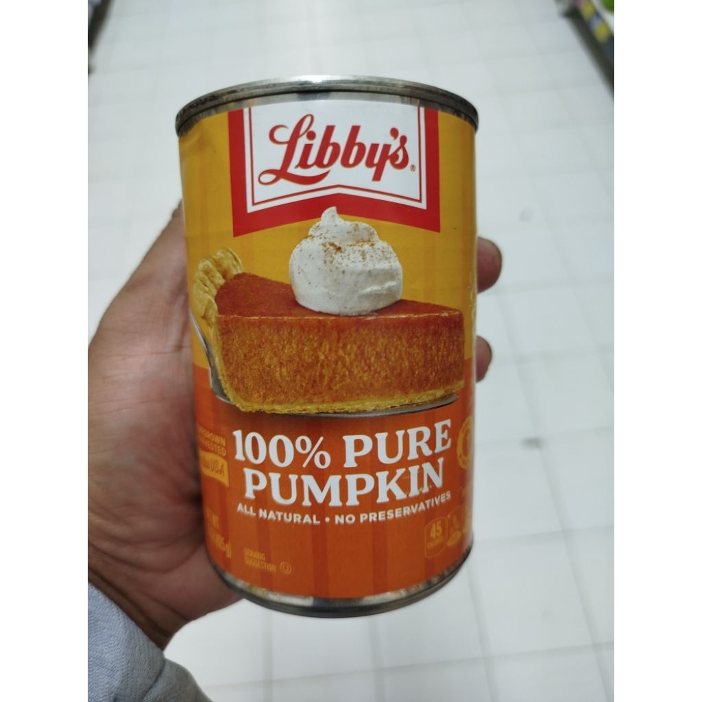 

LIBBY'S 100% PURE PUMKIN 15OZ/ 425 G