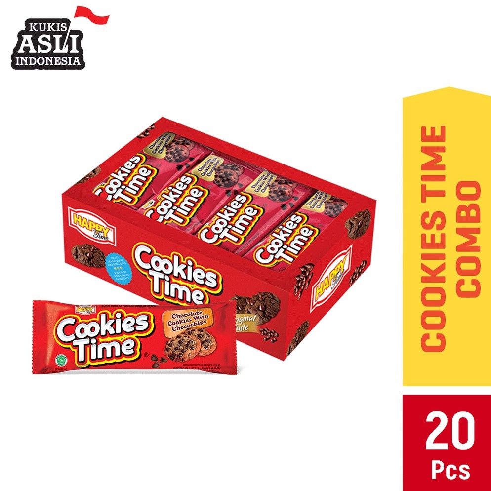 

Terlaris TERLARIS Happy Time Cookies Time Chocolate Combo Isi 2 x 6gr