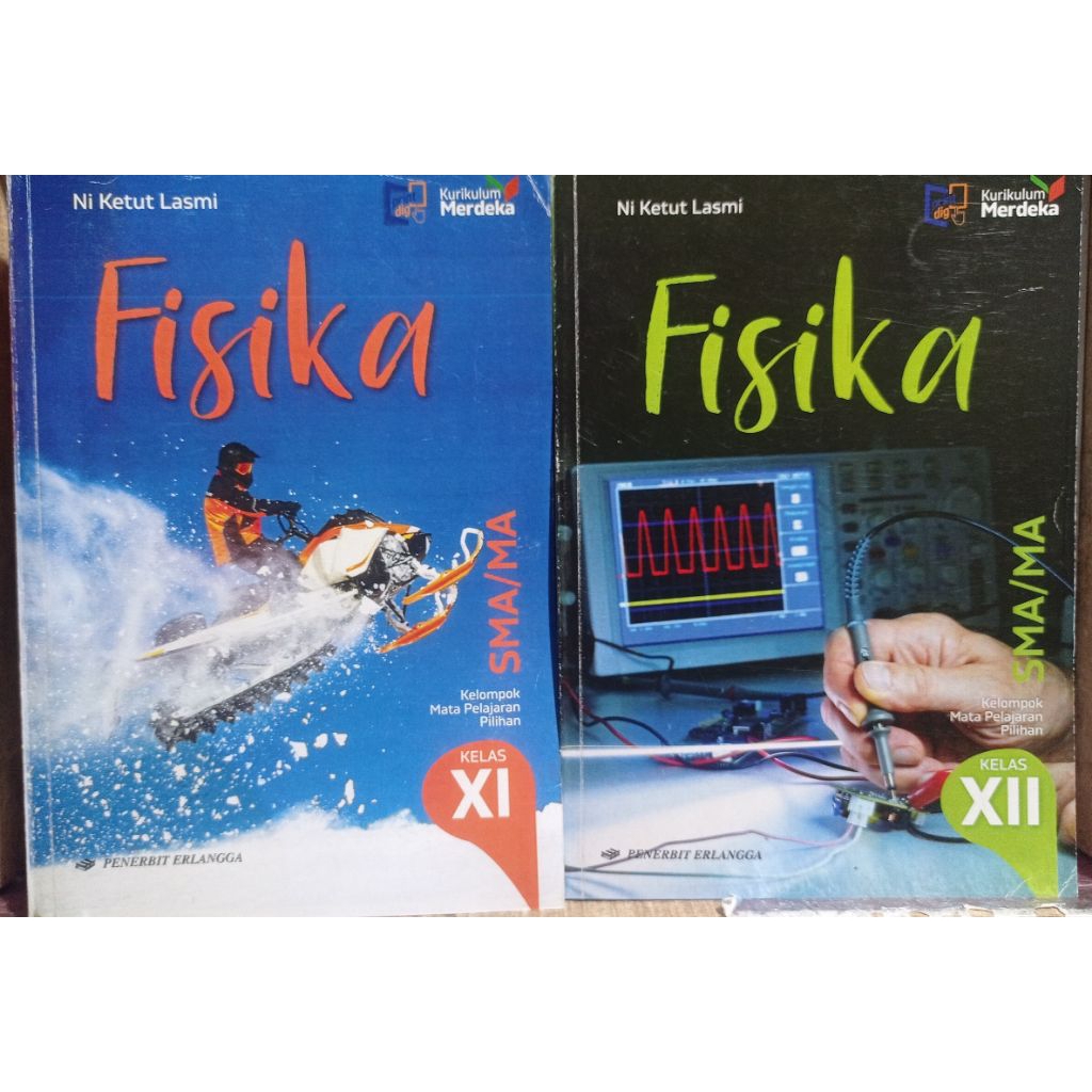 FISIKA KLS 11,12,. SMA KUMER (BEKAS)