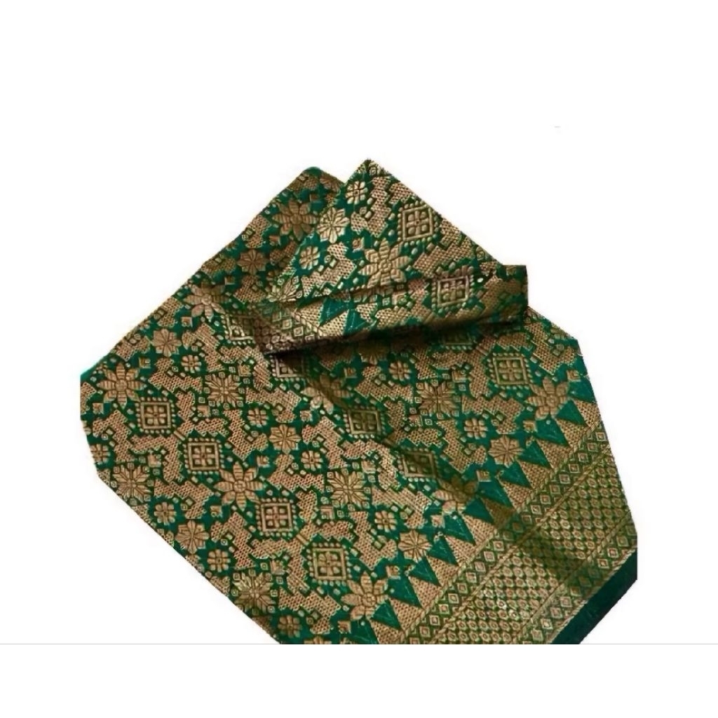Set Tanjak Songket PALEMBANG TERBARU /Tanjak+Rumpak Songket Palembang