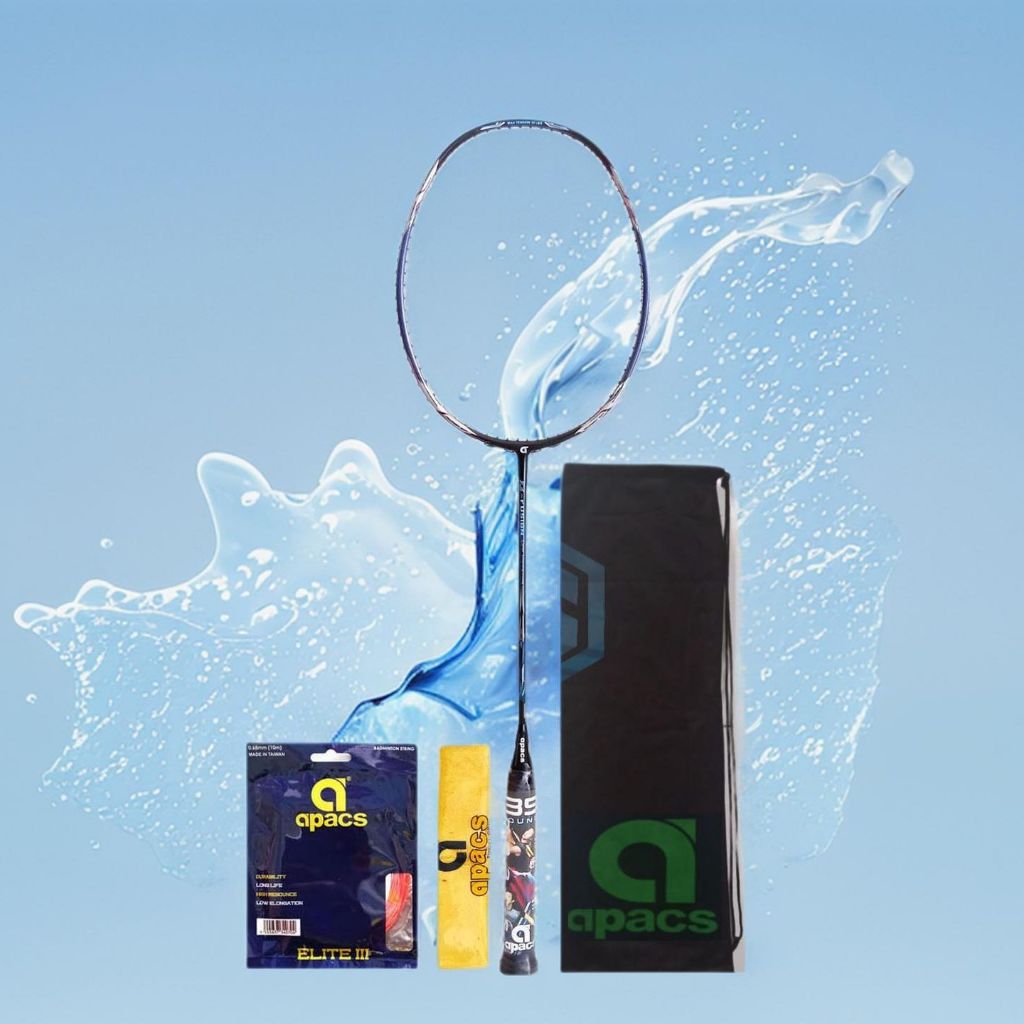 Raket Badminton Apacs Z Fusion Original Bonus Komplit Raket Apacs Z Fusion