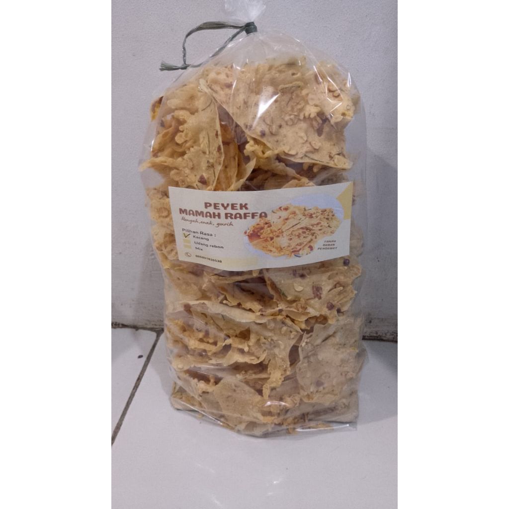 

PEYEK MAMAH RAFFA UK 500GRAM