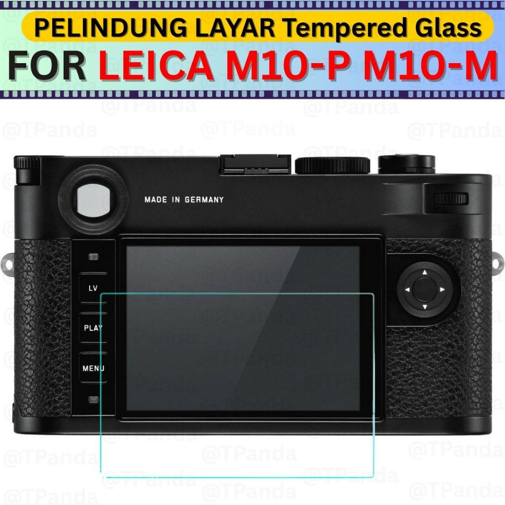 Pelindung Layar LEICA M10-P M10-M Tempered Glass Screen Protector Camera Anti Gores LCD Kamera Leica