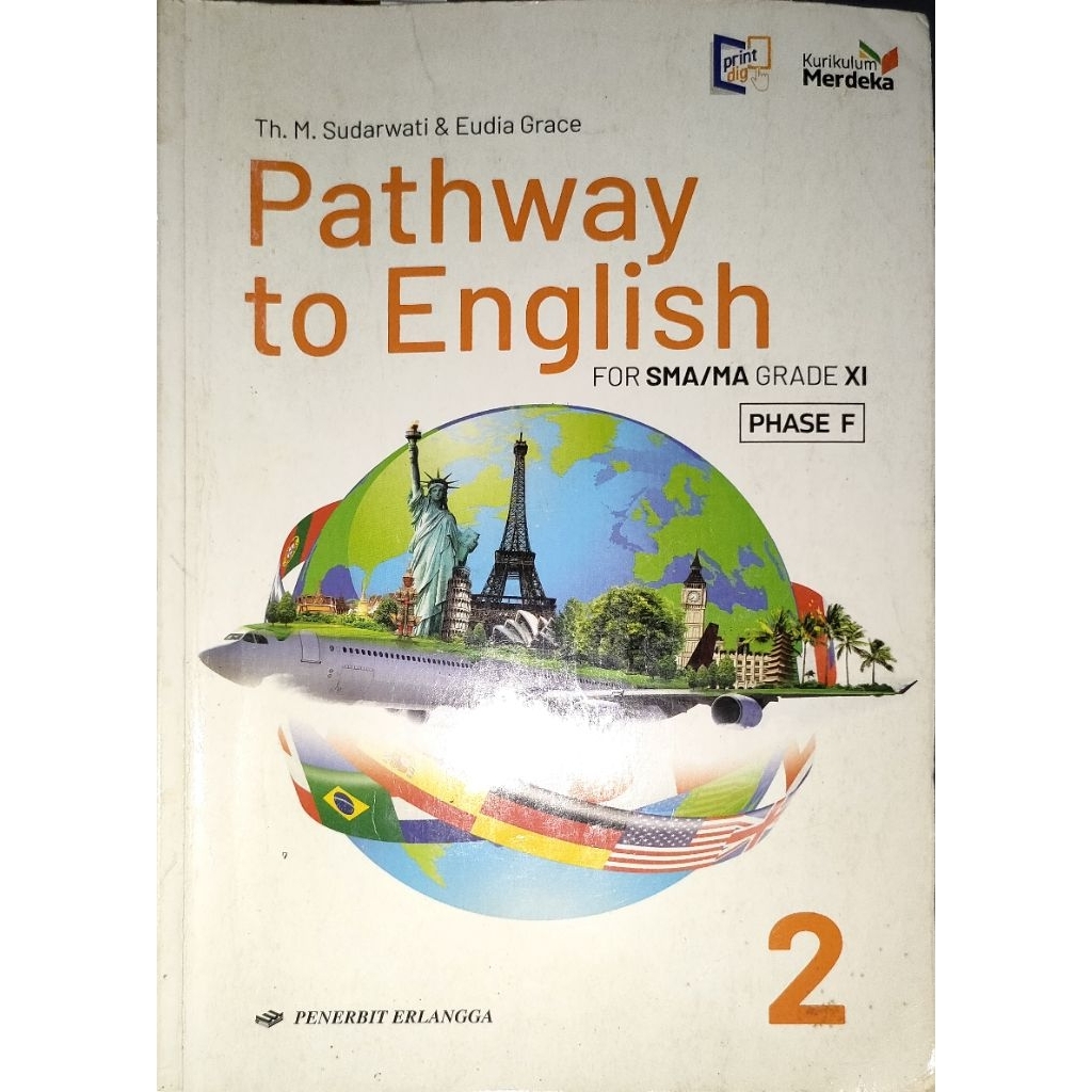 BUKU BAHASA INGGRIS KELAS 11 KURMER ERLANGGA