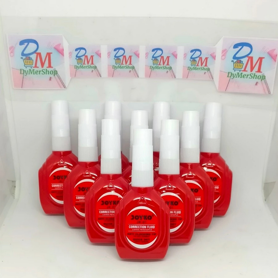 

Correction fluid - tip ex - tipe x - type ek Joyko JK-01 cair untuk pulpen Ori 100% Original Asli Authentic