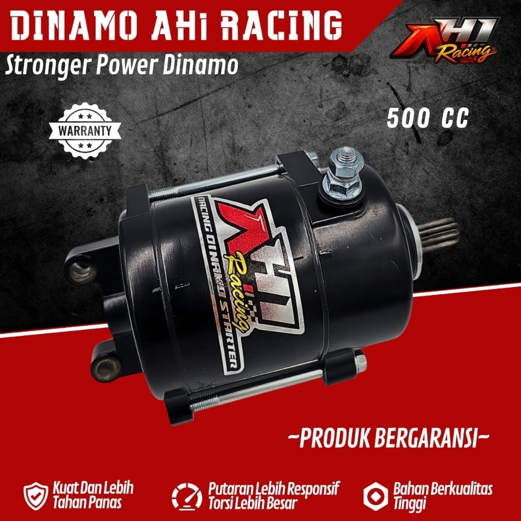 AH1 DINAMO STARTER BORE UP 500CC MIO SPORTY SMILE SOUL FINO KARBU XEON INJEKSI RC NUOVO BORE UP 150 