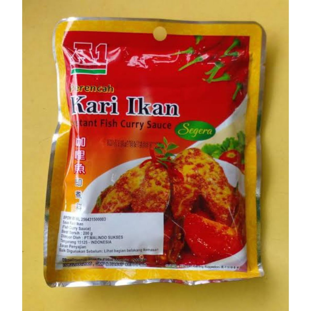 

Perencah Kari Ikan 200 gr