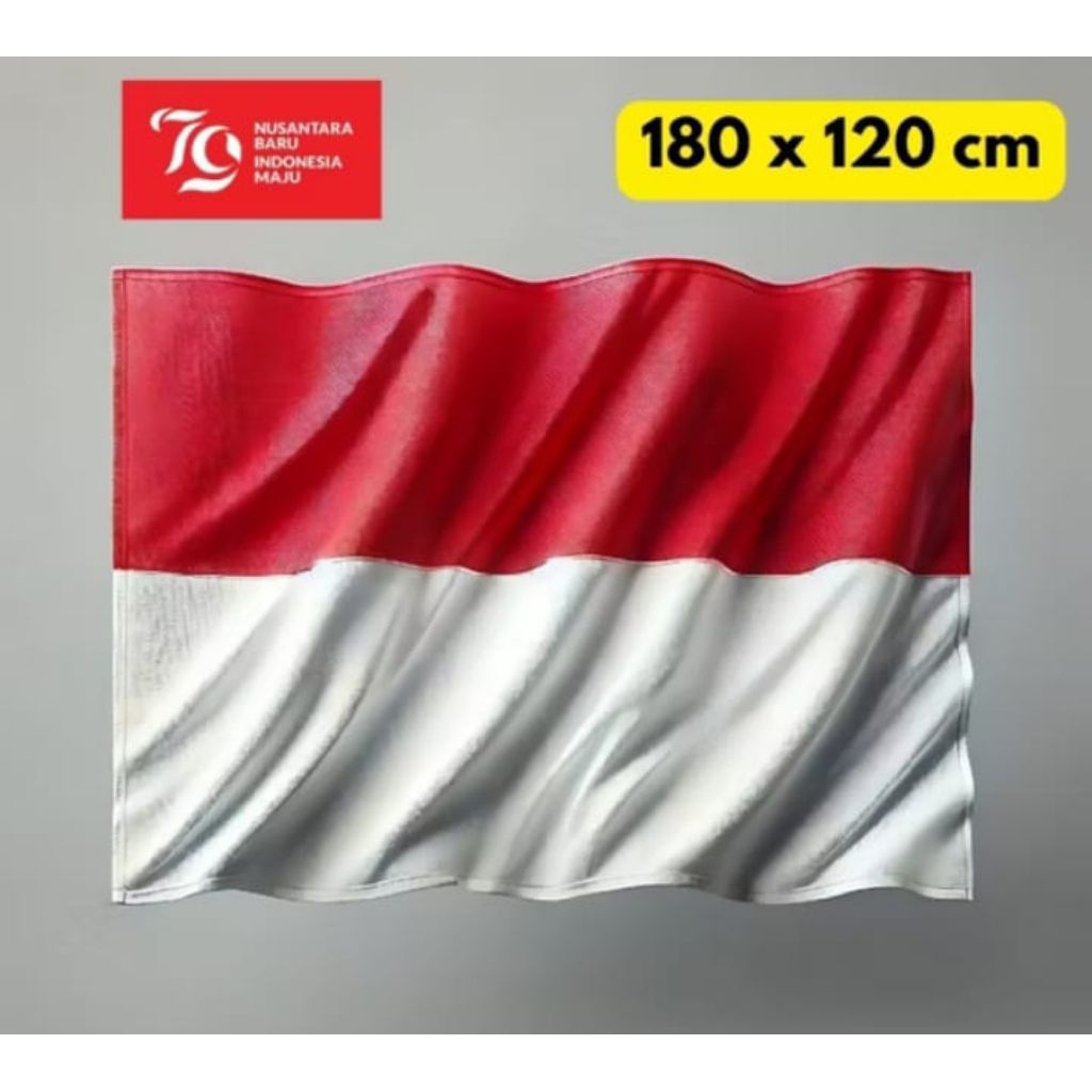 bendera merah putih bendera ukuran 120x80