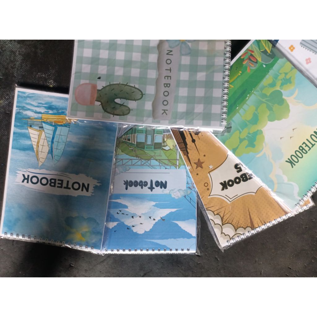

Notebook A5 Kertas Halus 75gsm | Desain Cover Menarik & Stylish | Pilihan Halaman & Motif