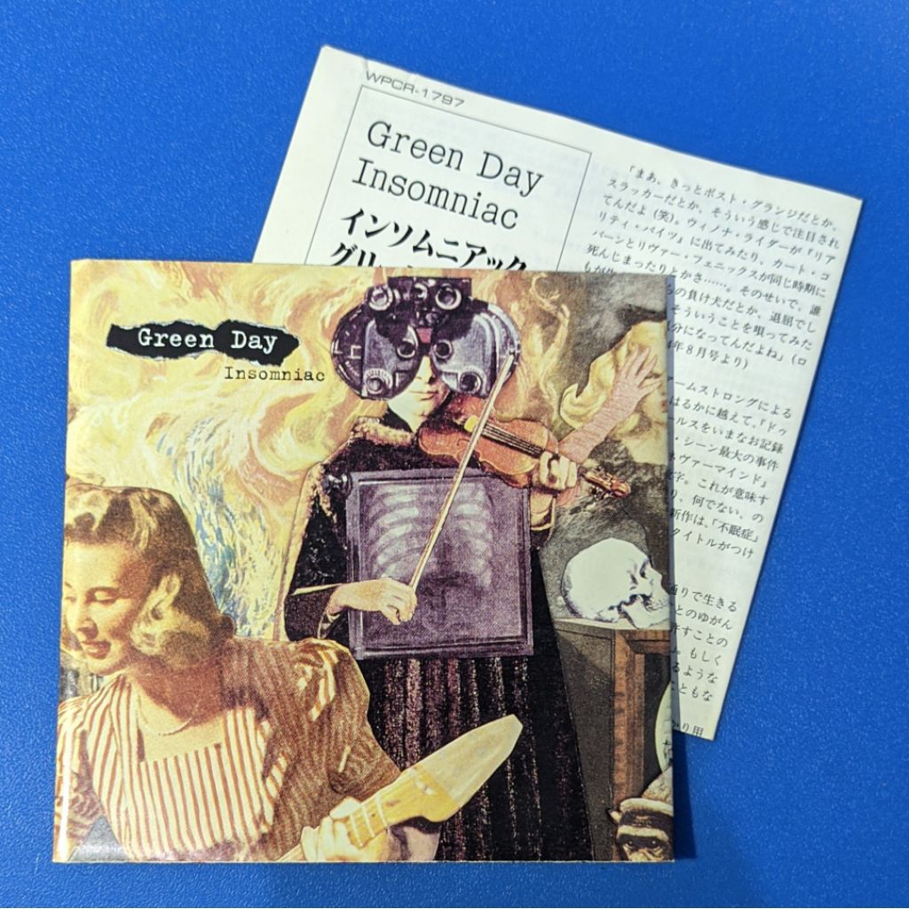 Green Day cd original - Insomniac