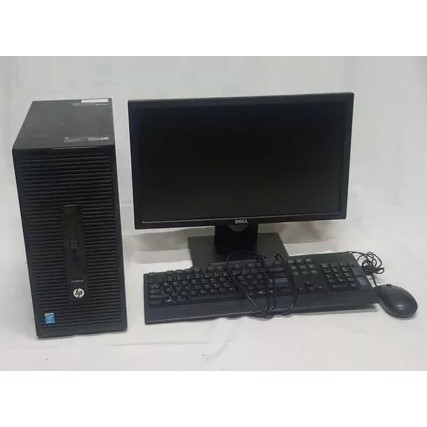 Komputer  Full Set Core I3 Gen 4 Ram 4 GB HDD 500 GB -  Monitor 16 Inch Wide Garansi 1 Bulan