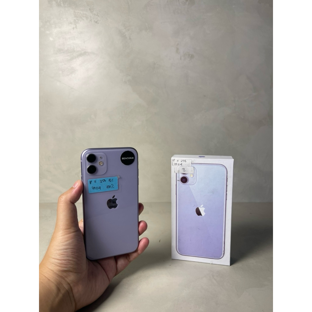 Iphone 11 256gb garansi inter imei permanen terdaftat bc