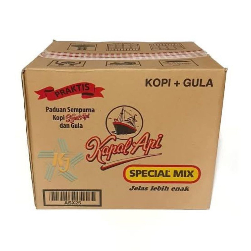 

Warung Koci Kopi Kapal api Special Mix 1 Dus isi 12RTG